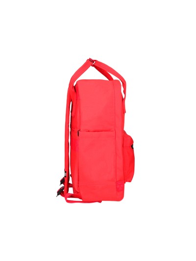 Cartera antartik mochila 2 asas y bolsillos exteriores rojo 300x115x390 mm