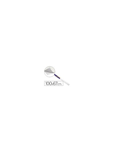 Pizarra blanca clipper adhesiva rollo 100x67,5 cm