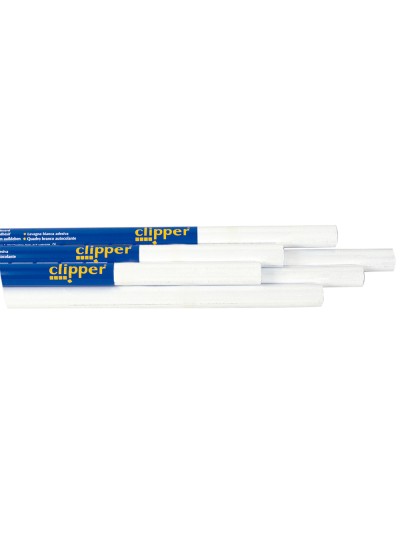 Pizarra blanca clipper adhesiva rollo 100x67,5 cm
