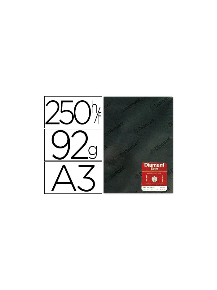 Papel vegetal diamant din a3 92 gr hoja Papel vegetal diamant din a3 92 gr hoja