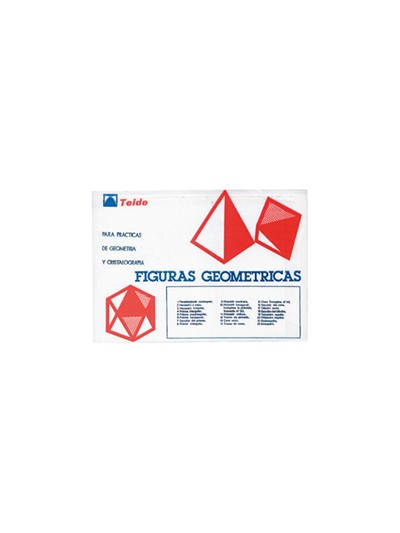 Figuras geometricas teide troqueladas bolsa 22 figuras surtidas
