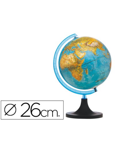 Globo terraqueo con luz modelo elite/2 diametro 26 cm