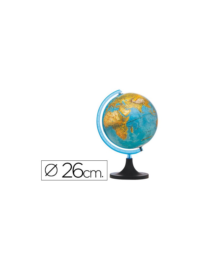 Globo terraqueo con luz modelo elite/2 diametro 26 cm