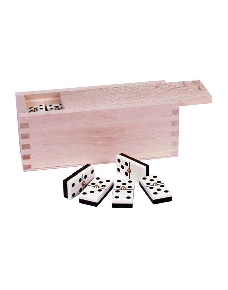 Domino profesional chamelo caja madera