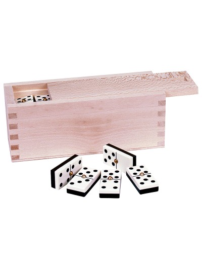 Domino profesional chamelo caja madera