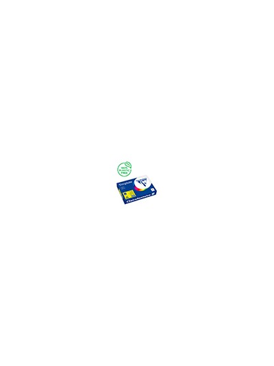Papel color trophee a4 80gr amarillo neon paquete de 500 hojas