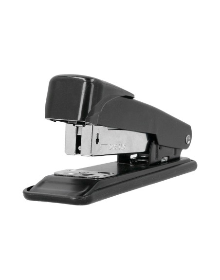 Grapadora greening metalica color negro capacidad 30 hojas usa grapas 24/6 y 26/6