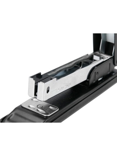 Grapadora greening metalica color negro capacidad 30 hojas usa grapas 24/6 y 26/6