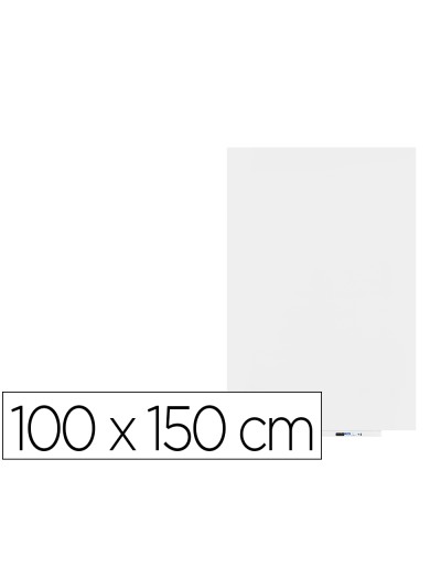 Pizarra blanca rocada skinwhiteboard pro lacada magnetica 100x150 cm