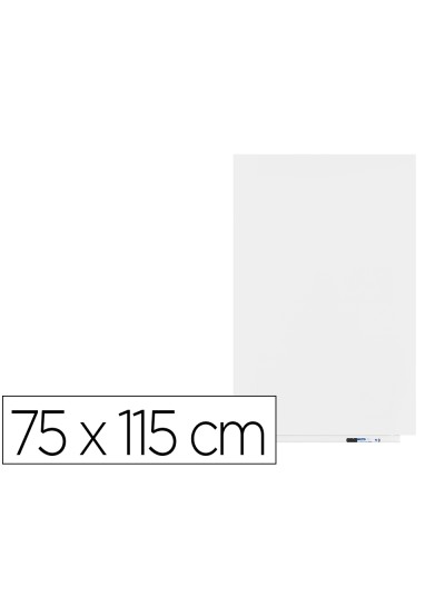 Pizarra blanca rocada skinwhiteboard pro lacada magnetica 75x115 cm