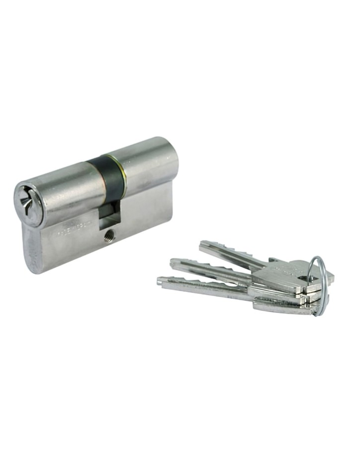Cilindro Tesa 5200 /30x30 Niquelado Leva corta