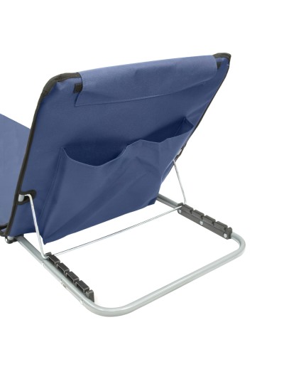 Esterilla Playa Acolchada Reclinable Con Respaldo Plegable
