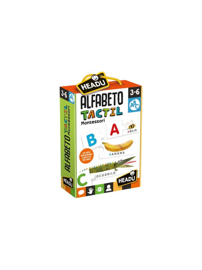 Juego didactico headu alfabeto tactil montessori Juego didactico headu alfabeto tactil montessori