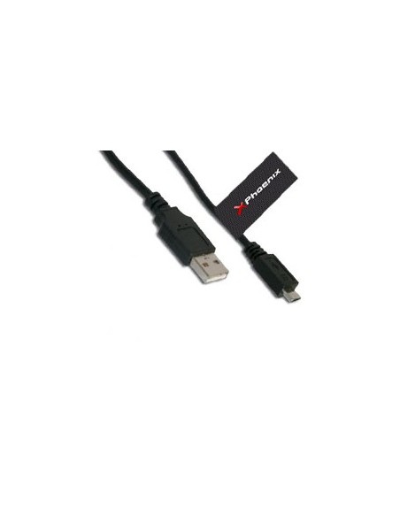 Cable usb a macho a macho micro usb 1m otg phoenix
