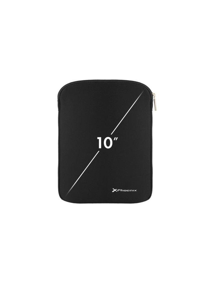 Funda protector phoenix sleeve para portátil o tablet 10 pulgadas negra Funda protector phoenix sleeve para portátil o tablet 10 pulgadas negra