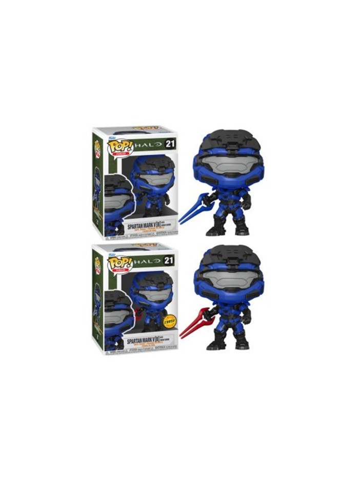 Funko pop videojuegos halo infinite mark v [b] con espada azul con opcion chase 59336
