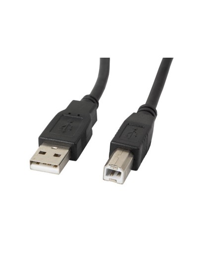 Cable impresora lanberg usb a - usb b macho - macho ferrita 1.8m negro