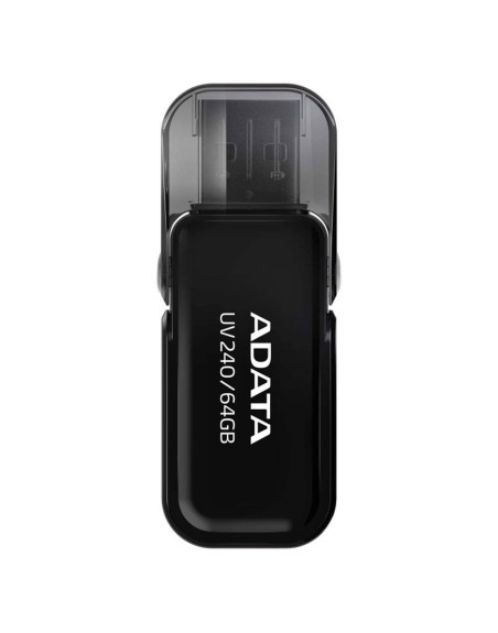 Memoria usb 2.0 adata uv240 64gb negro