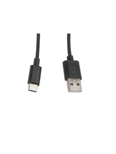 Cable usb lanberg 2.0 macho - usb tipo c macho 1m negro