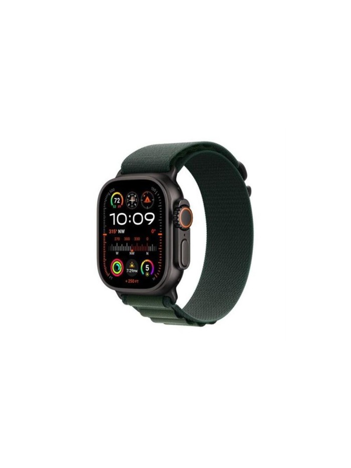 Smartwatch apple watch ultra 2 gps + cell 49mm black titanium case dark green alpine loop medium Smartwatch apple watch ultra 2 gps + cell 49mm black titanium case dark green alpine loop medium