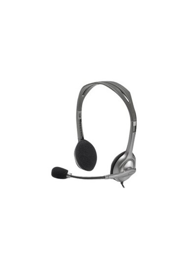 Auriculares con microfono logitech headset h111