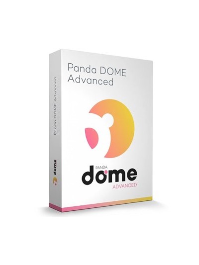 Antivirus panda dome advanced 5 dispositivos 1 año caja