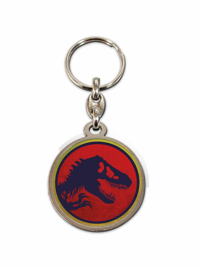 Llavero redondo logo jurassic park Llavero redondo logo jurassic park