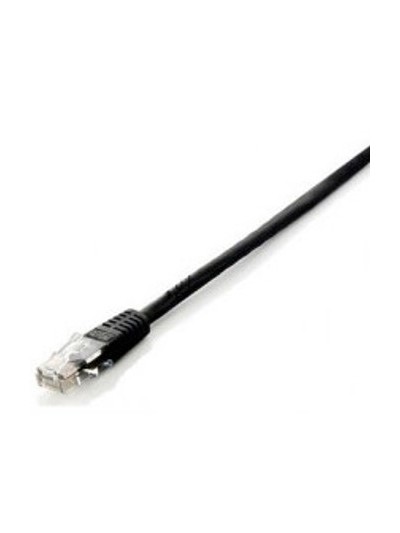 Cable red equip latiguillo rj45 u - utp cat6 1m negro