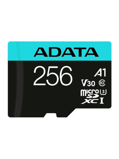 Tarjeta micro sd adata 256gb cl10 + adaptador sd