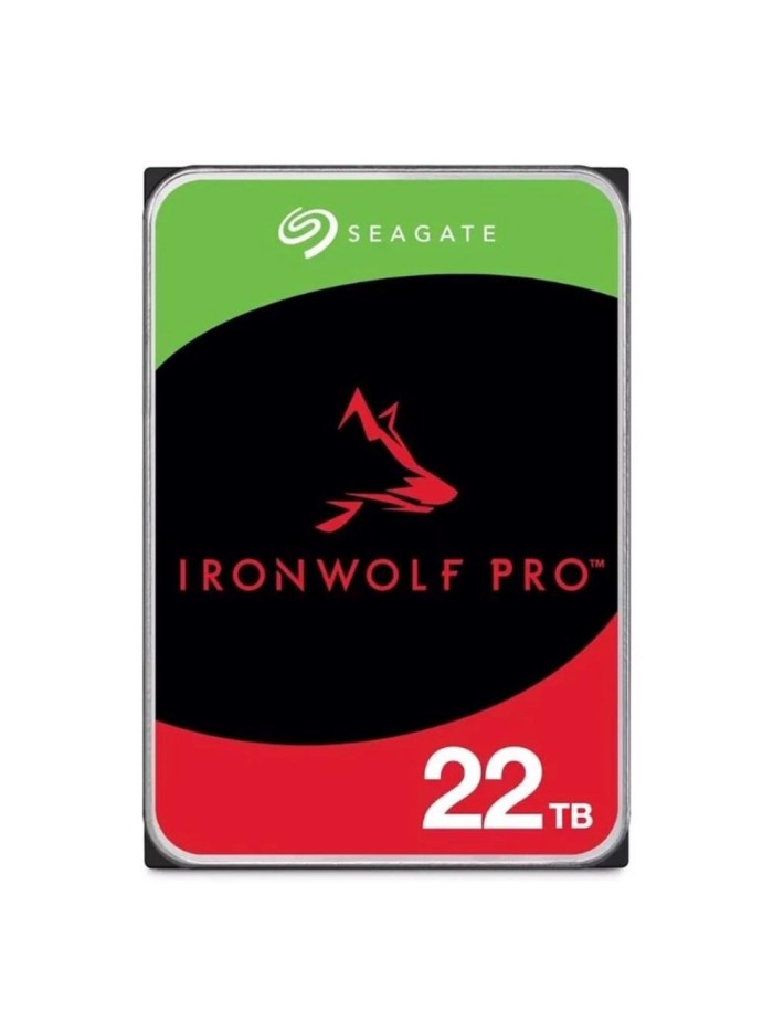 Disco duro interno seagate ironwolf pro 22tb 3.5 pulgadas sata3 Disco duro interno seagate ironwolf pro 22tb 3.5 pulgadas sata3