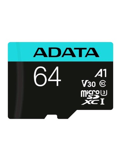 Tarjeta micro sd adata 64gb cl10 + adaptador sd