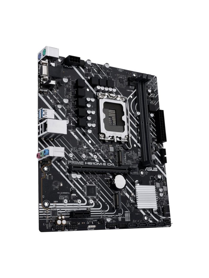 Placa base asusprime h610m - e d4 - csm socket 1700 ddr4 x2 max 64gb 3200mhz hdmi d - sub displayport matx Placa base asusprime h610m - e d4 - csm socket 1700 ddr4 x2 max 64gb 3200mhz hdmi d - sub displayport matx
