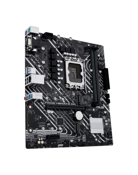 Placa base asusprime h610m - e d4 - csm socket 1700 ddr4 x2 max 64gb 3200mhz hdmi d - sub displayport matx