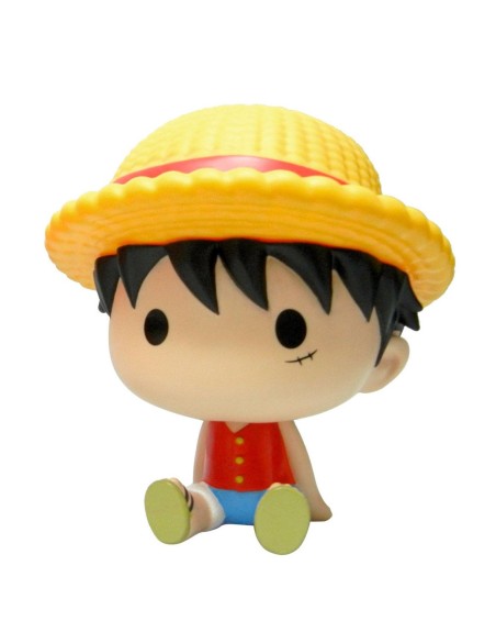 Figura hucha plastoy one piece luffy chibi
