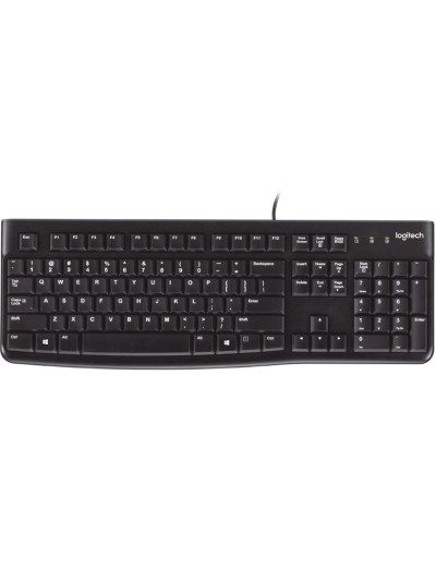 Teclado logitech k120 usb negro frances