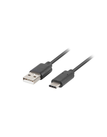 Cable usb lanberg 3.1 macho - usb tipo c macho 1m negro