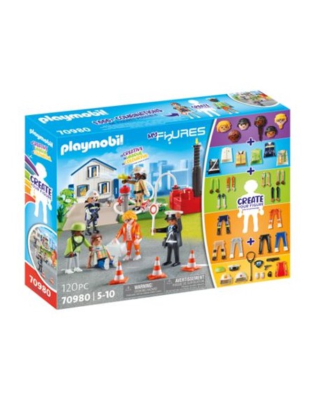 Playmobil my figures: mision de rescate