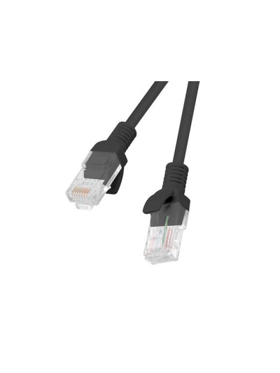 Latiguillo rj45 lanberg cat.6 utp 3m fluke passed negro