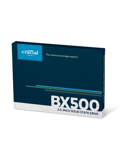 Disco duro interno ssd crucial bx500 2tb 2.5 pulgadas 3d nand sata 6gb - s