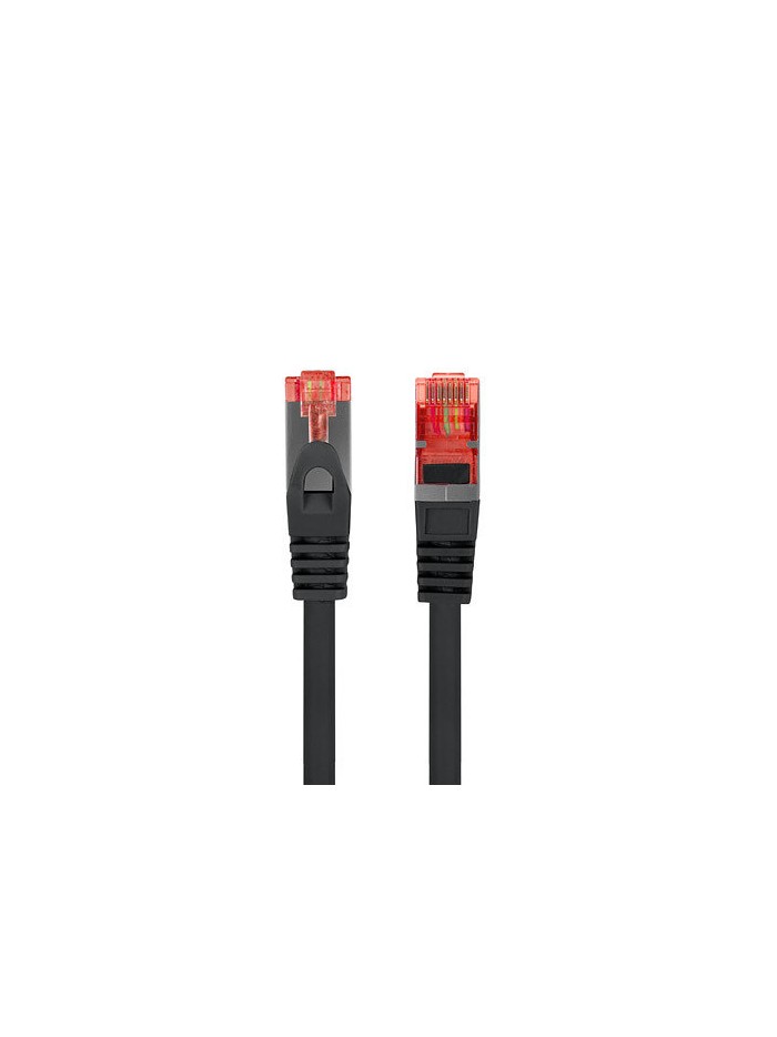 Latiguillo rj45 lanberg cat.6 ftp 1m negro Latiguillo rj45 lanberg cat.6 ftp 1m negro