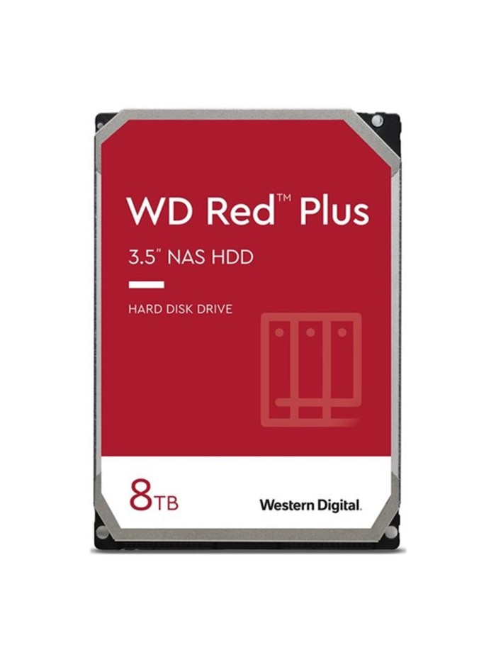 Disco duro interno hdd wd western digital red plus wd80efpx 8tb 3.5 pulgadas sata 6gb - s 5640rpm 256mb Disco duro interno hdd wd western digital red plus wd80efpx 8tb 3.5 pulgadas sata 6gb - s 5640rpm 256mb