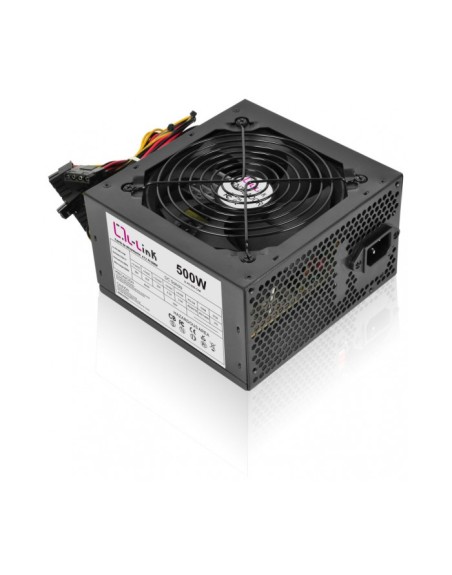 Fuente de alimentacion l - link atx 500w con cable de alimentacion