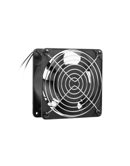 Ventilador 120 mm lanberg para rack 19 230v rejilla metalica negro