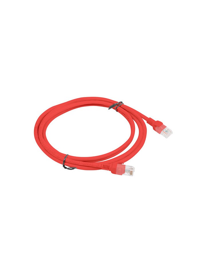 Latiguillo lanberg cat.6 utp 2m rojo Latiguillo lanberg cat.6 utp 2m rojo