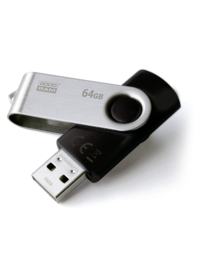 Usb 2.0 goodram 64gb uts2 negro Usb 2.0 goodram 64gb uts2 negro