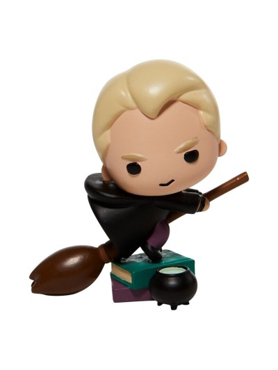Figura enesco harry potter draco malfoy quidditch chibi