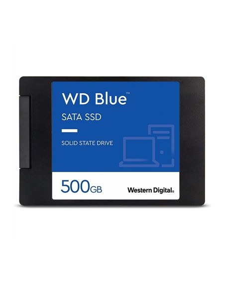 Disco duro interno ssd wd western digital blue wds500g3b0a 500gb 2.5 pulgadas sata 3