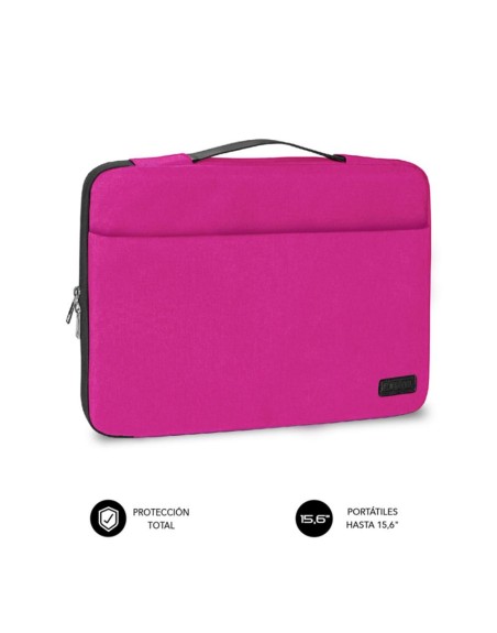 Funda subblim elegant laptop sleeve para portatil 15.6 pulgadas rosa