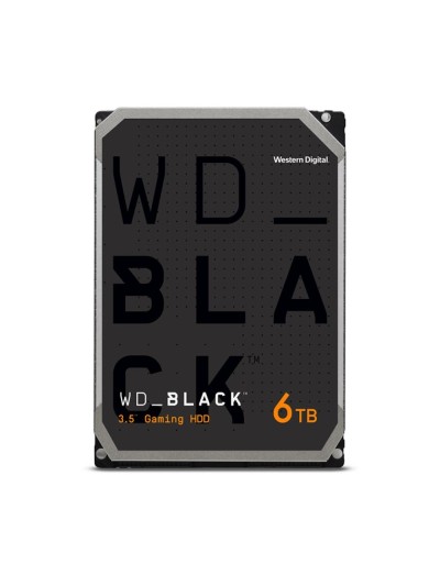Disco duro interno hdd wd western digital black wd6004fzwx 6tb 3.5 pulgadas sata 7200rpm