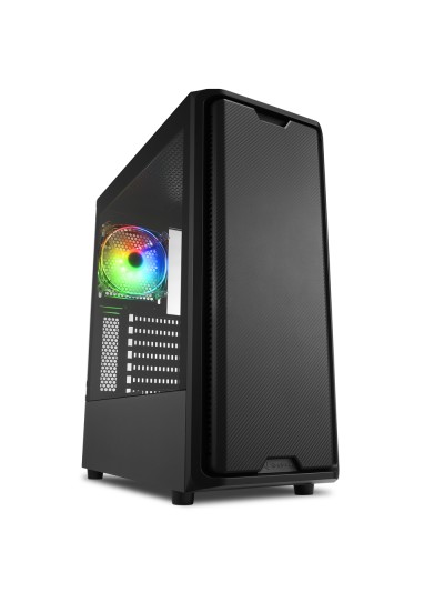 Caja sharkoon sk3 atx 2 x usb 3.0 sin fuente rgb
